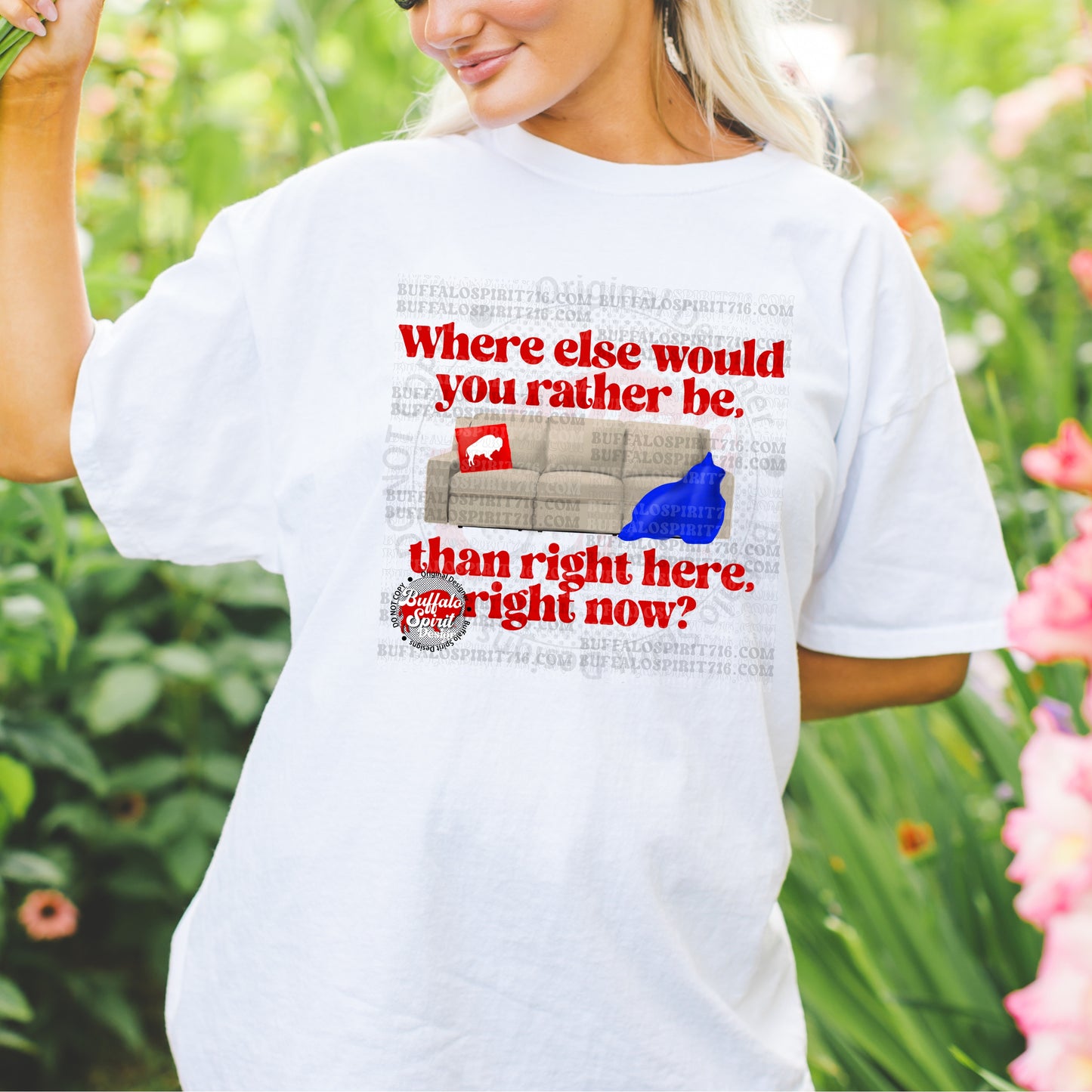 Where Else Would You Rather Be? Couch *Adult Shirt*