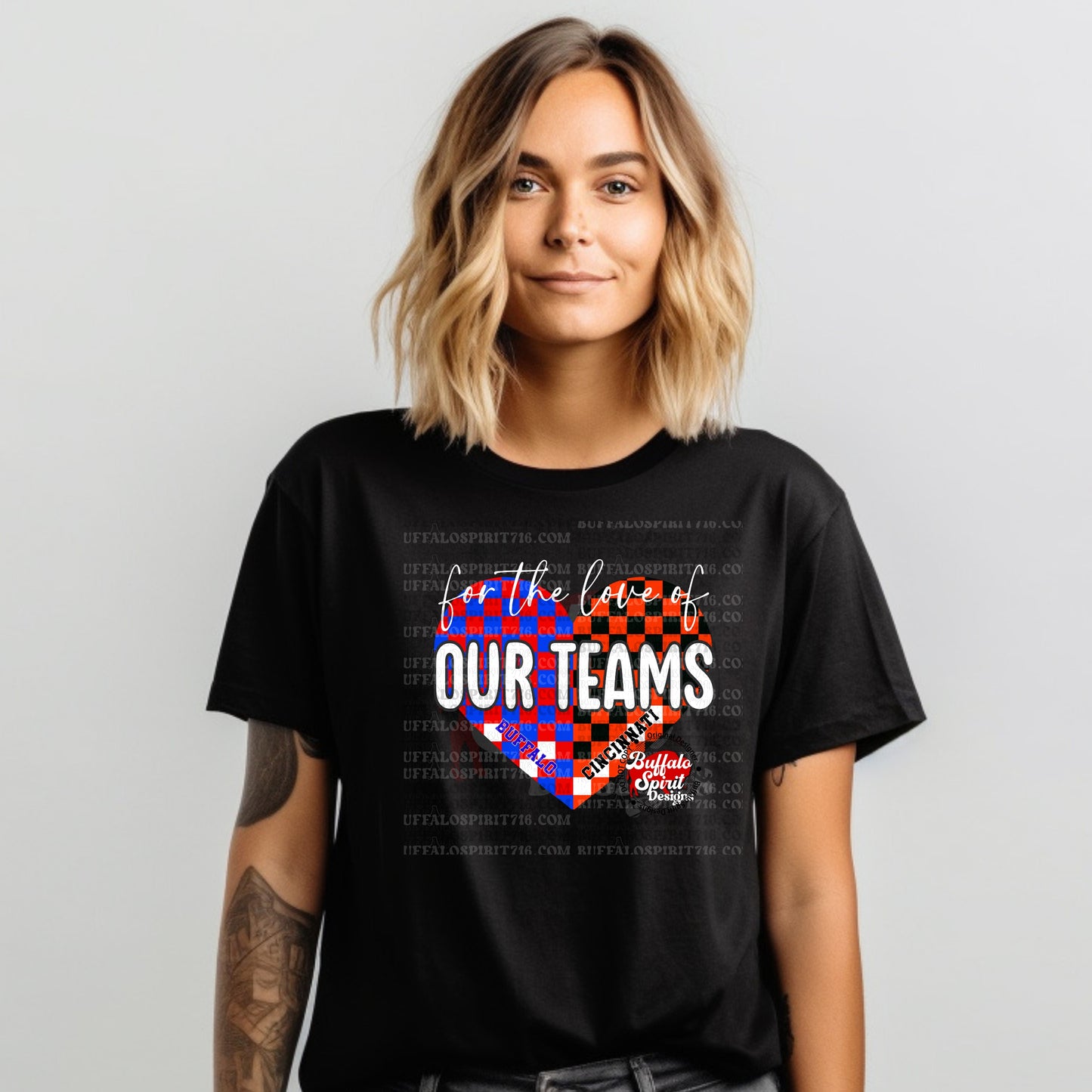 For the Love of Our Teams HEART *Kids Shirt*