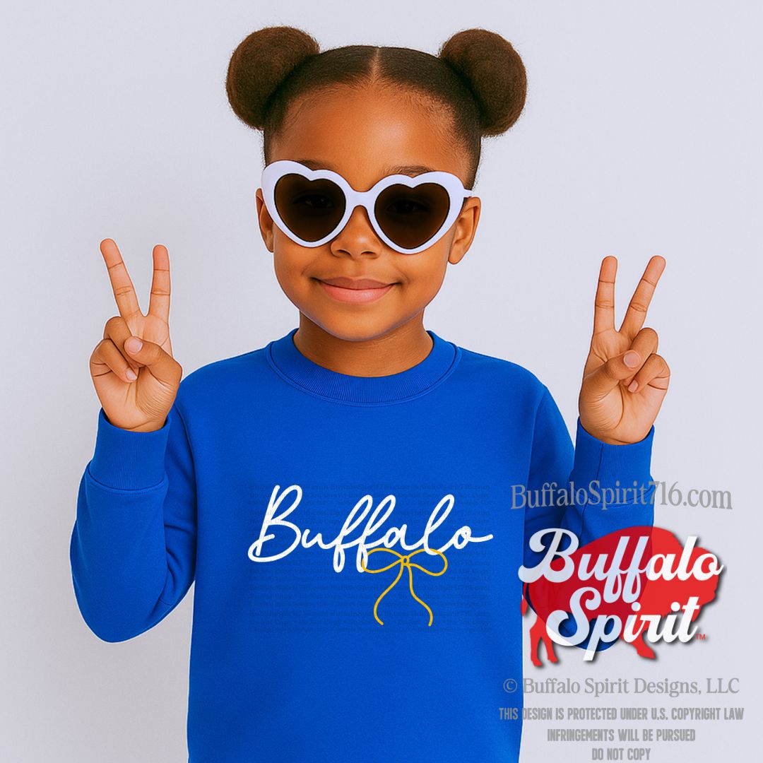 Buffalo Bow | Buffalo Hockey Kids Shirt