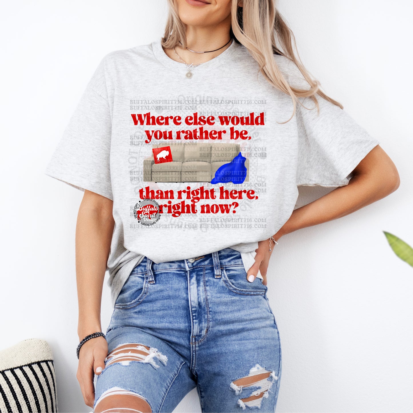 Where Else Would You Rather Be? Couch *Adult Shirt*