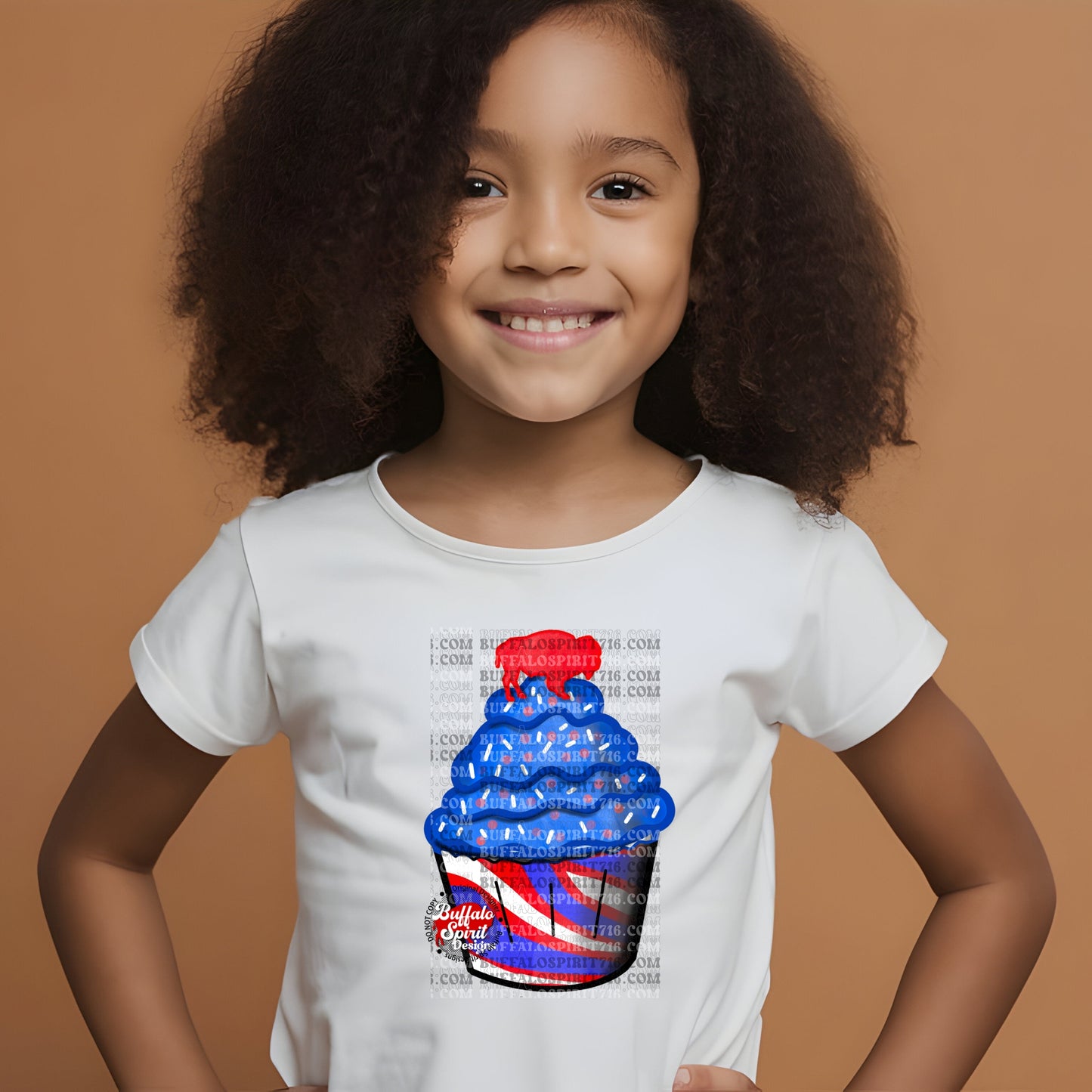 Buffalo Cupcake Football *Kids Shirt*