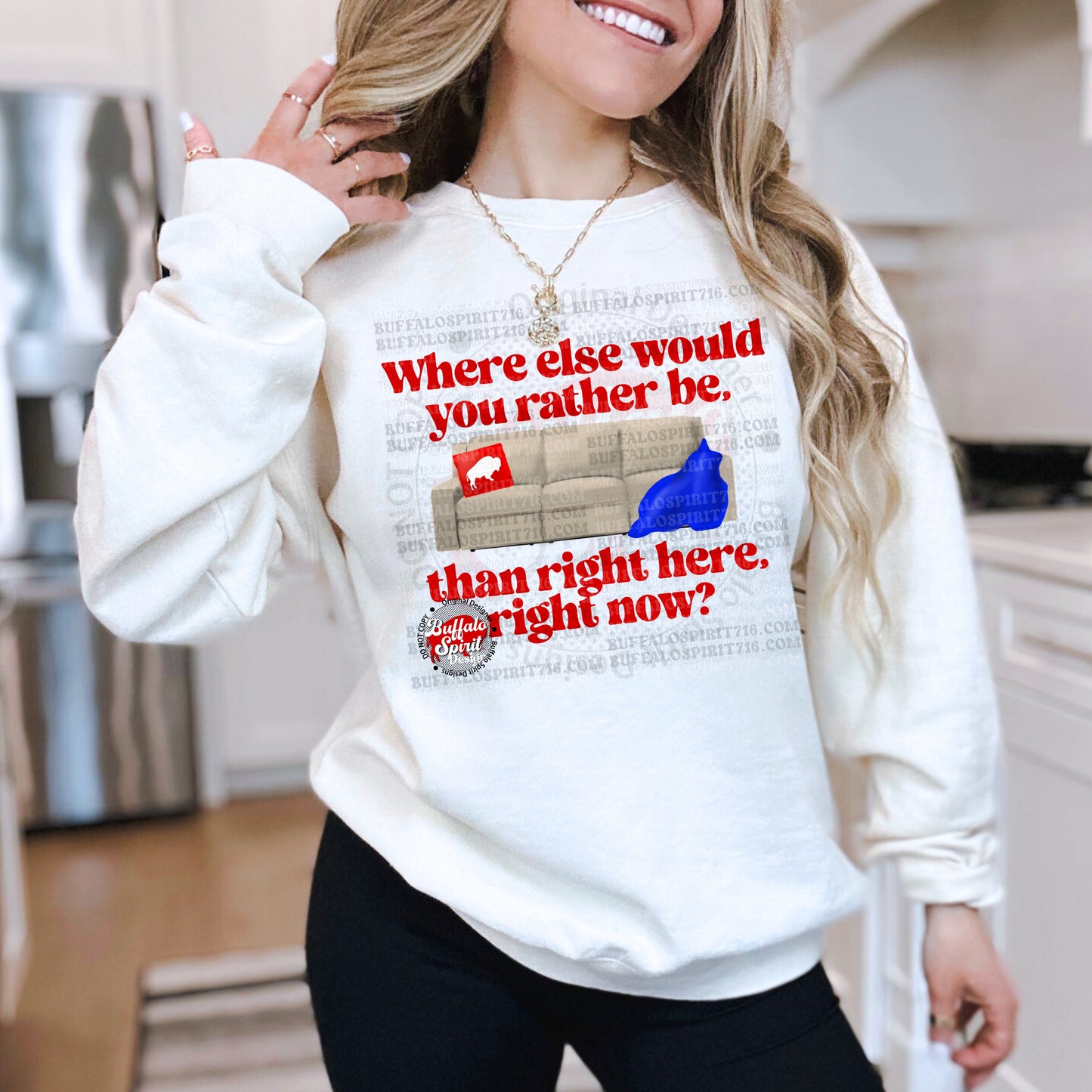 Where Else Would You Rather Be? Couch *Adult Shirt*