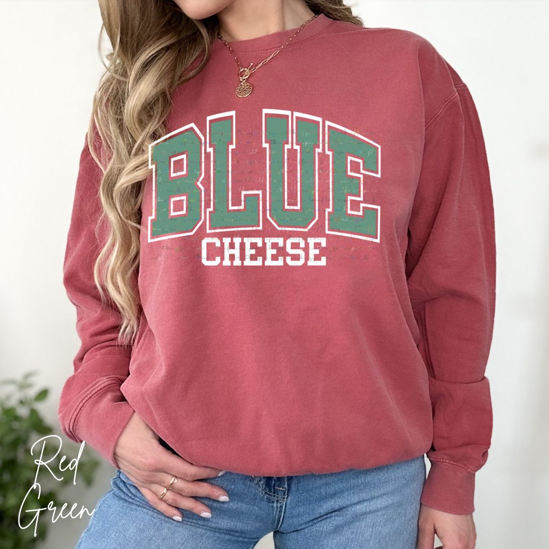 Blue Cheese Varsity *SWEATSHIRT*
