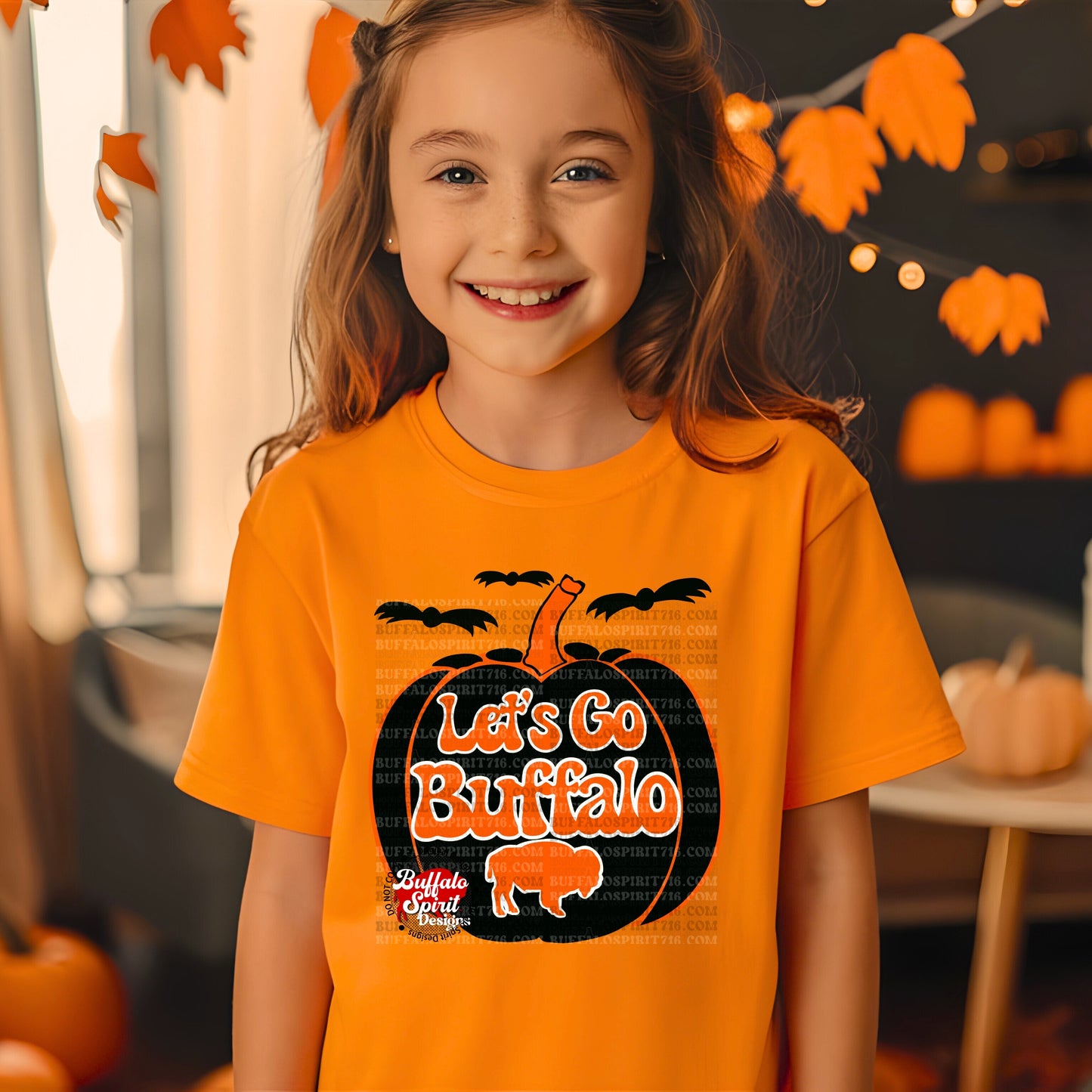 Let's Go Buffalo - Black Pumpkin *Kids Shirt*