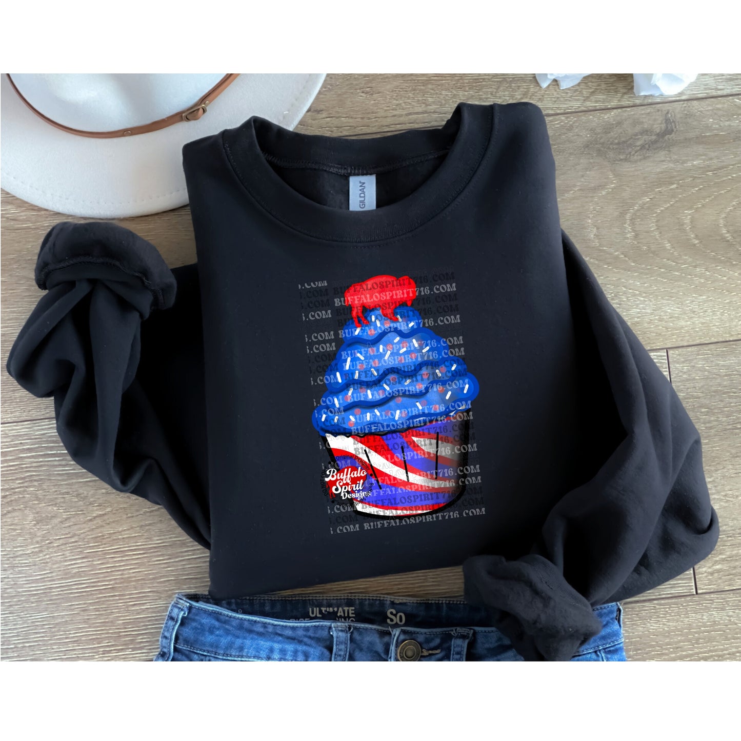 Buffalo Cupcake Football *Kids Shirt*