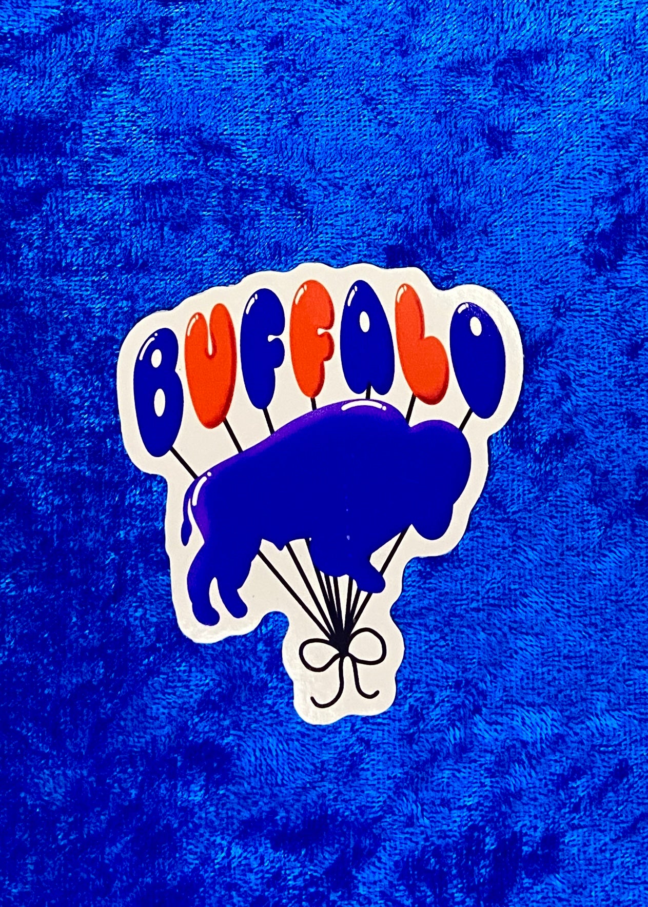 BUFFALO Balloon Sticker