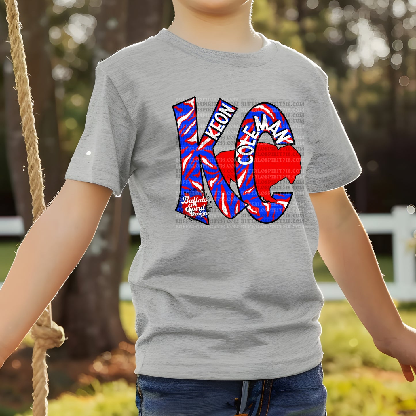 Keon Coleman Initials *Kids Shirt*