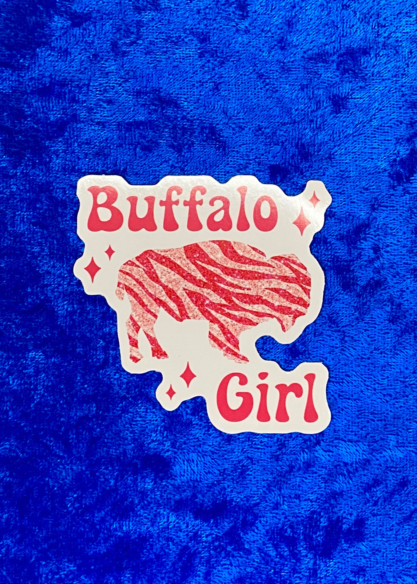 Buffalo Girl Sticker