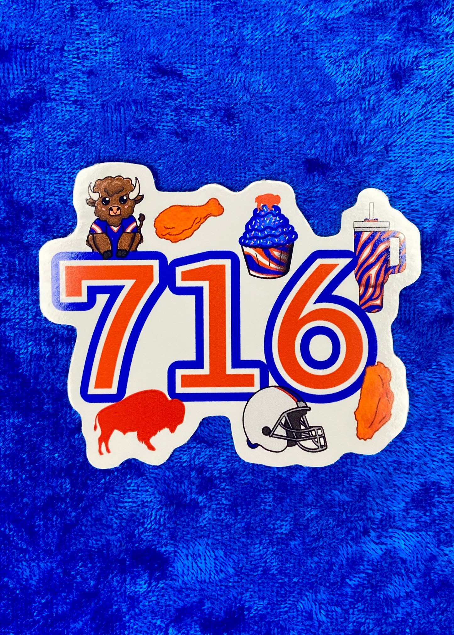 716 Things Sticker
