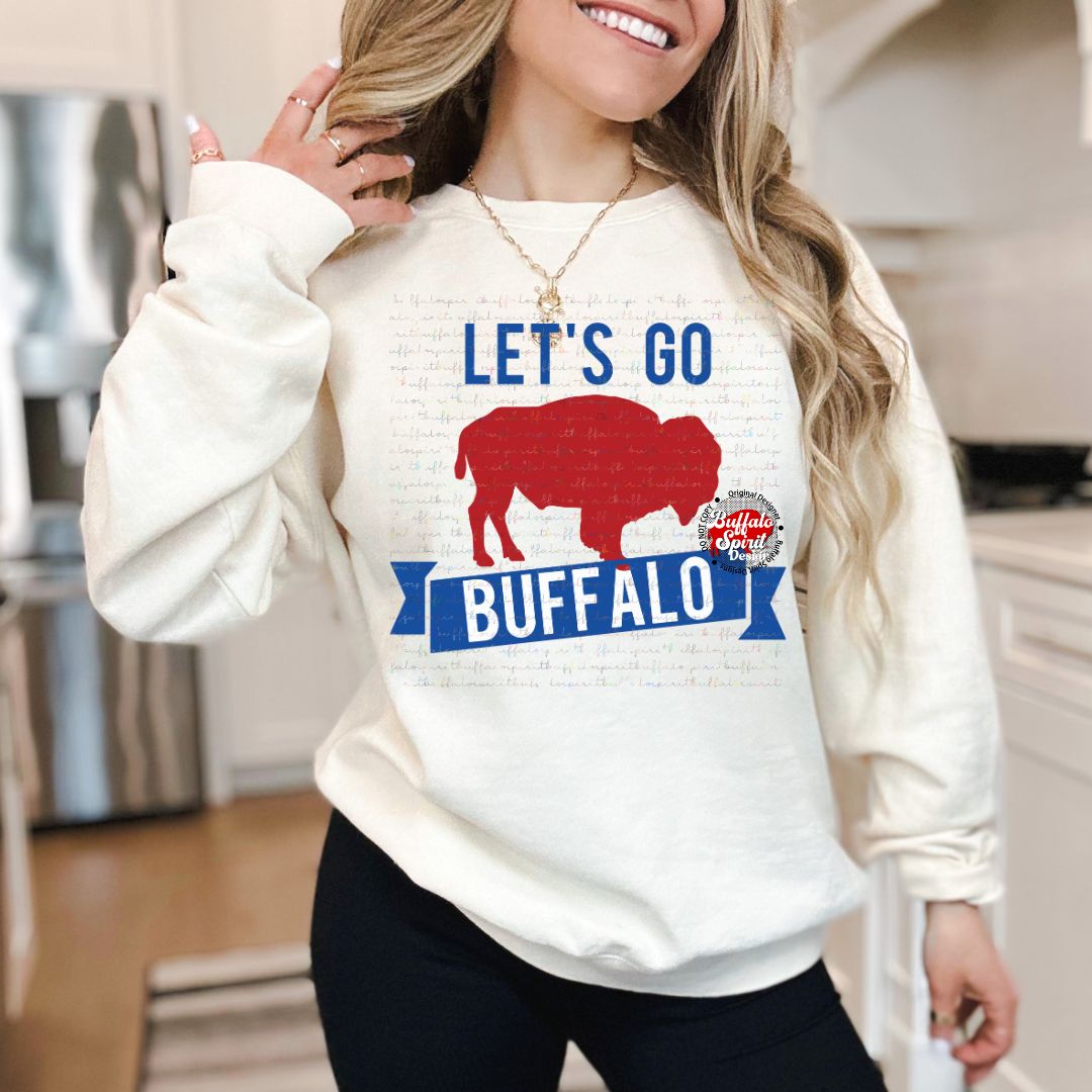 Let's Go Buffalo Banner Shirt