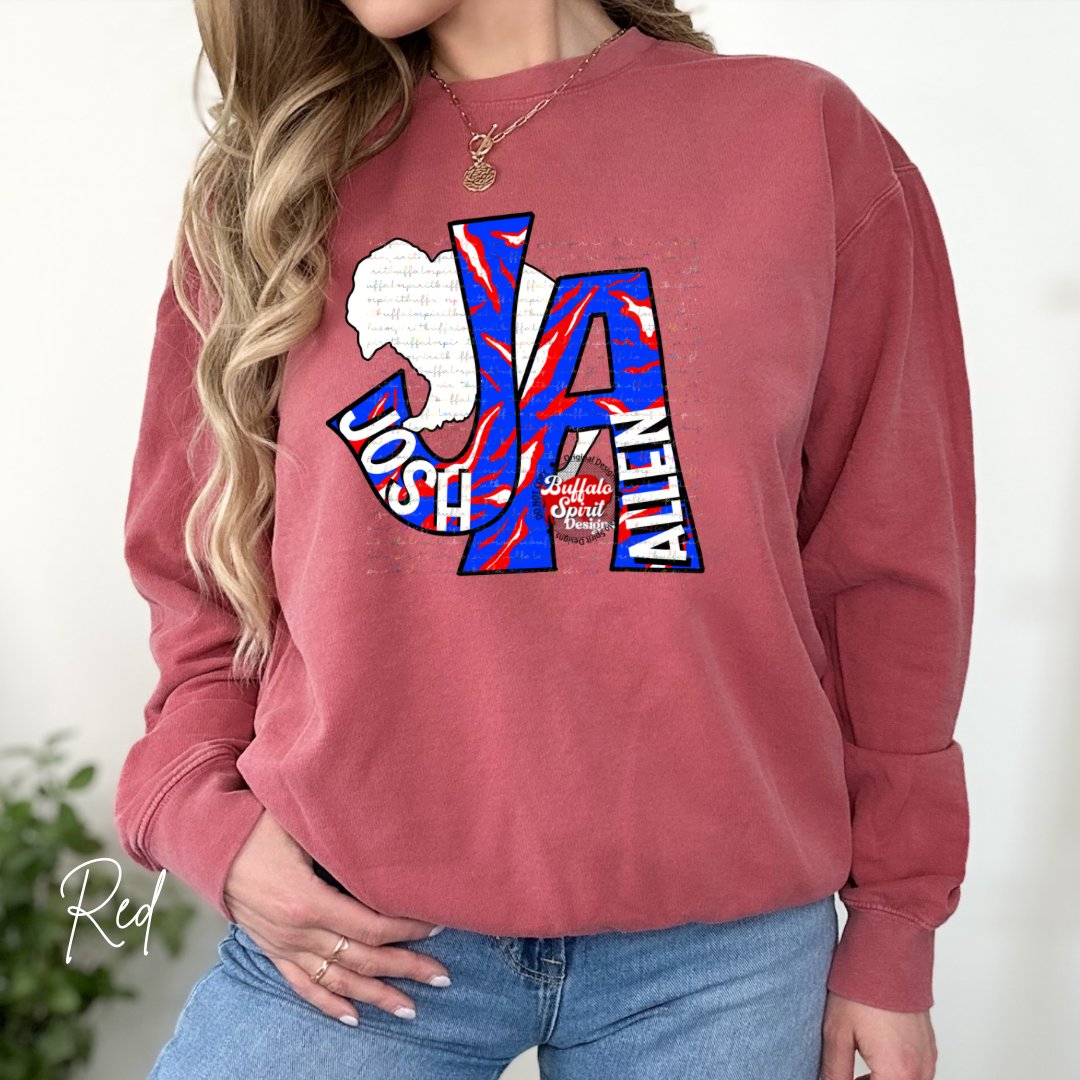 Josh Allen Initials Shirt