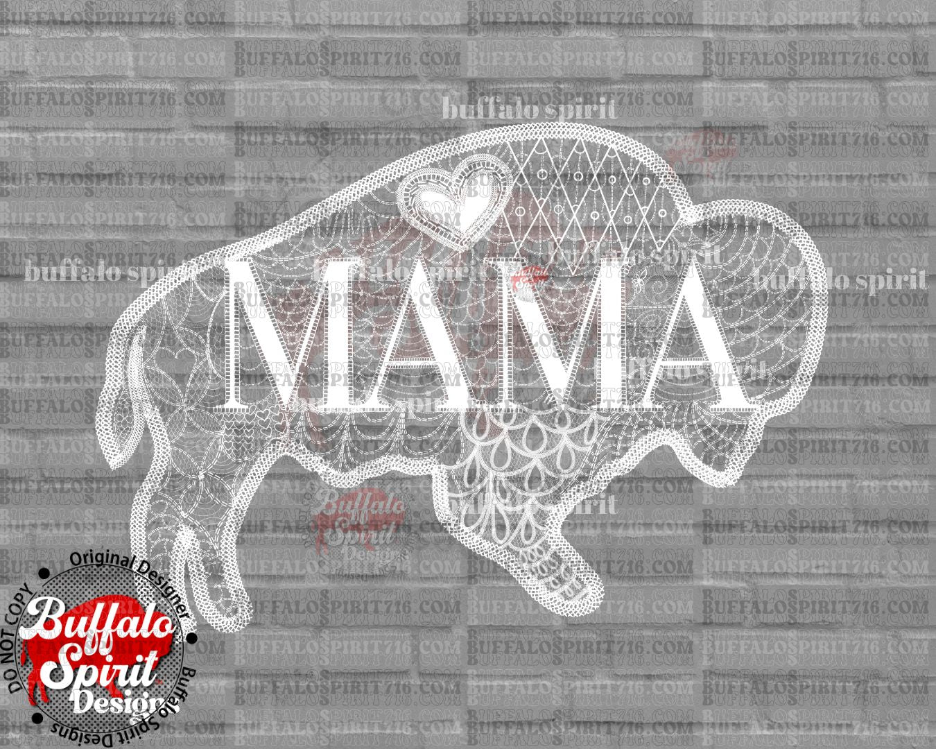 BuffaLace MAMA *Adult Shirt*