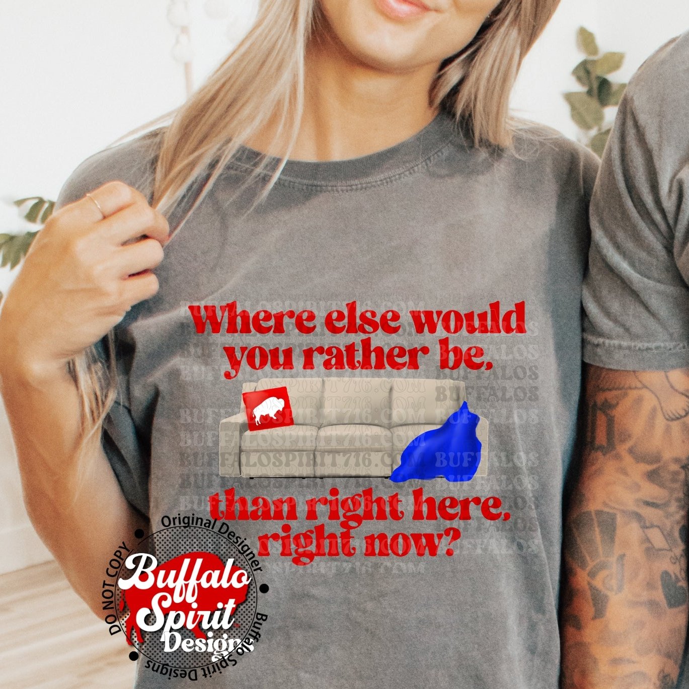 Where Else Would You Rather Be? Couch *Adult Shirt*