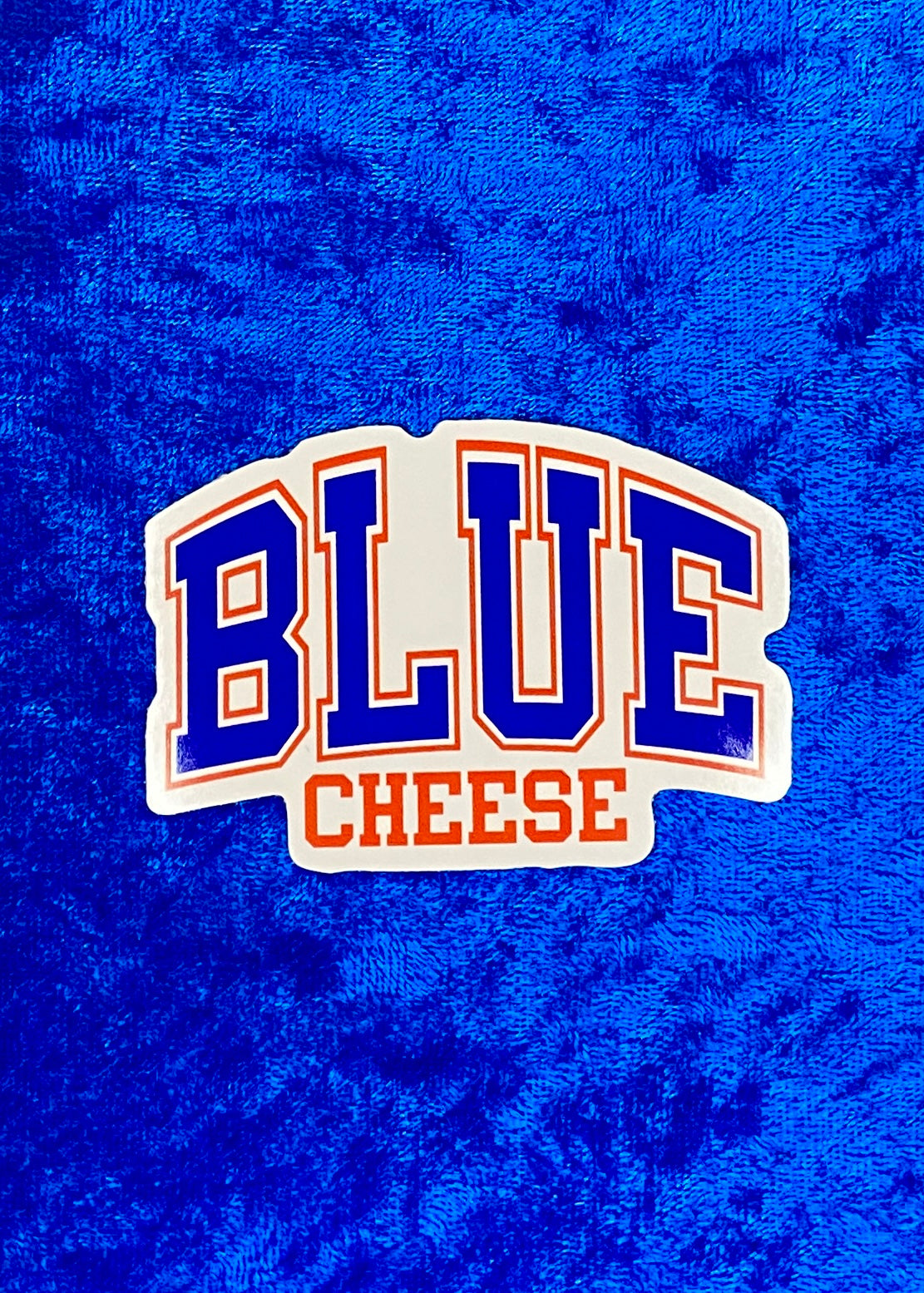 Blue Cheese Sticker