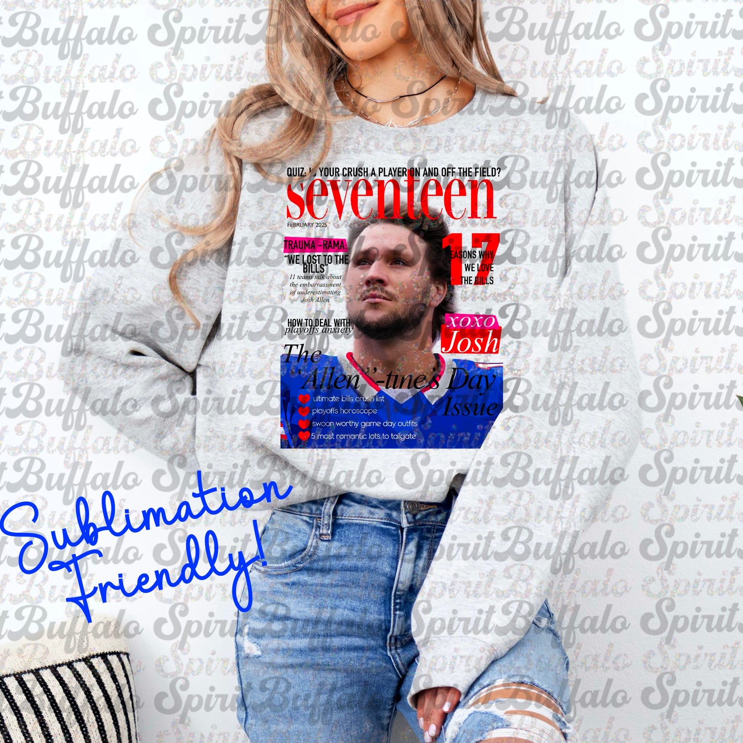 Seventeen Magazine Josh Allen *Digital Product*