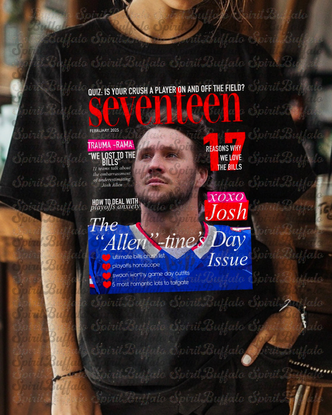 Seventeen Magazine Josh Allen *Digital Product*