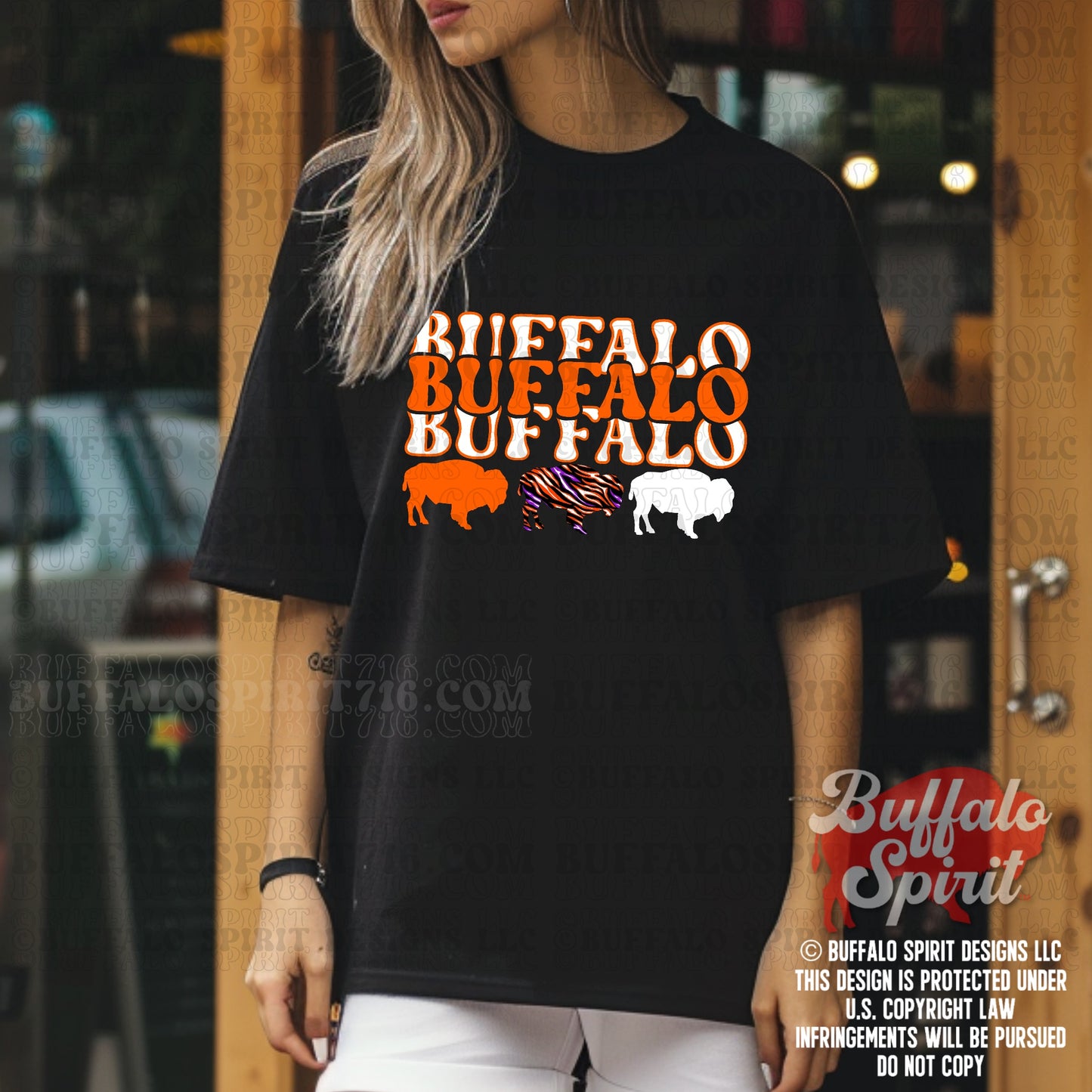 Triple Buffalo | Buffalo Lacrosse Shirt