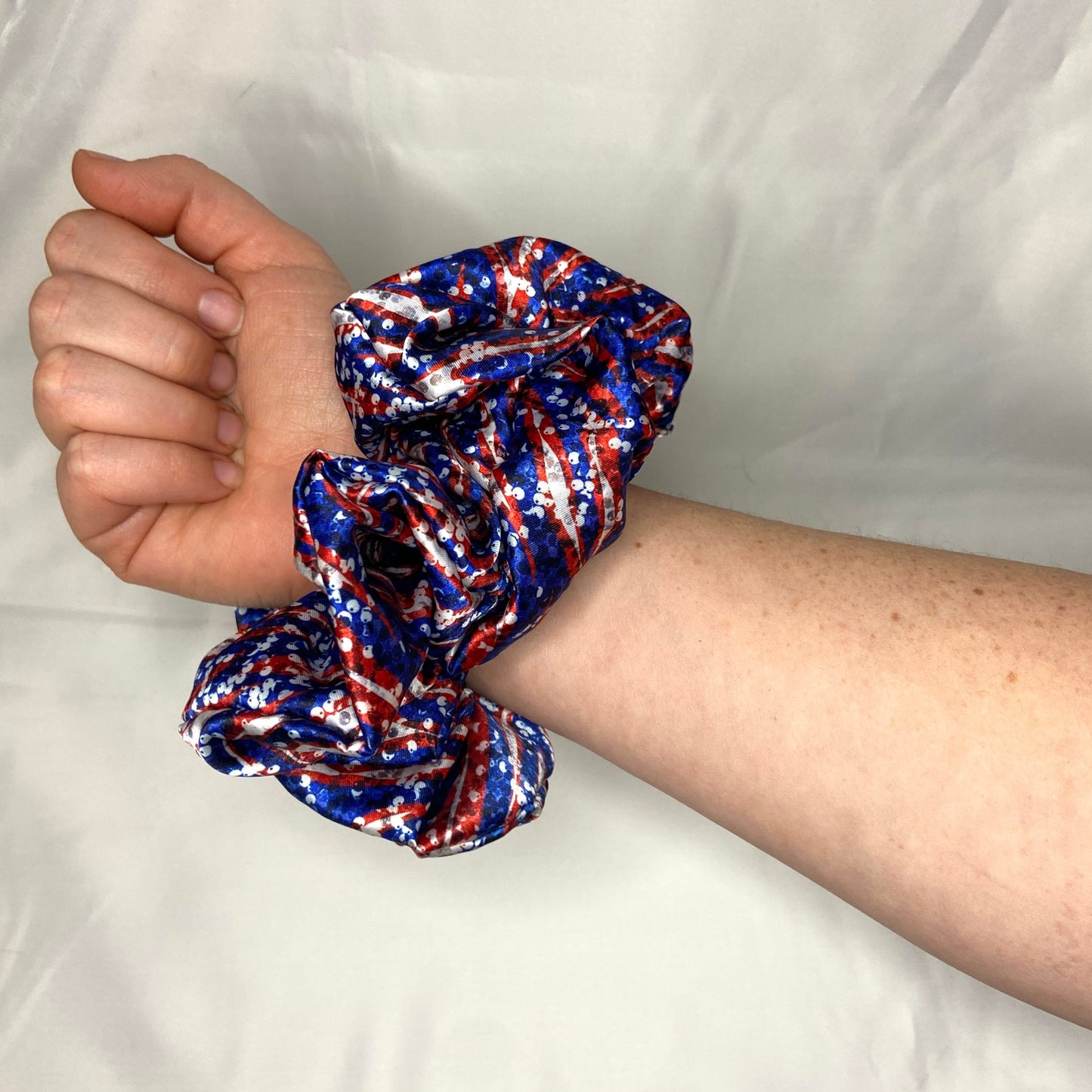 Buffalo Stripes Football JUMBO Scrunchie