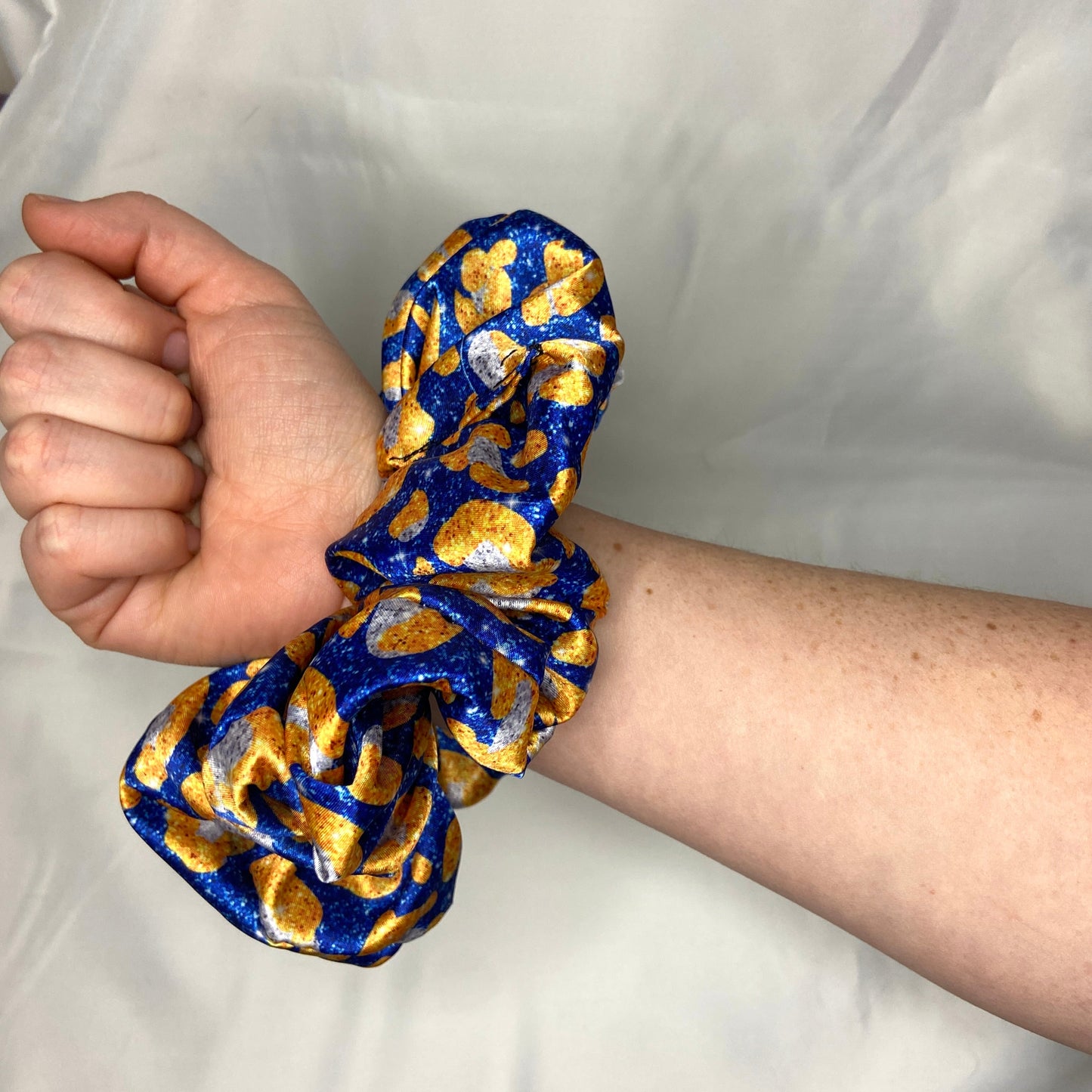 Leopard Hockey JUMBO Scrunchie