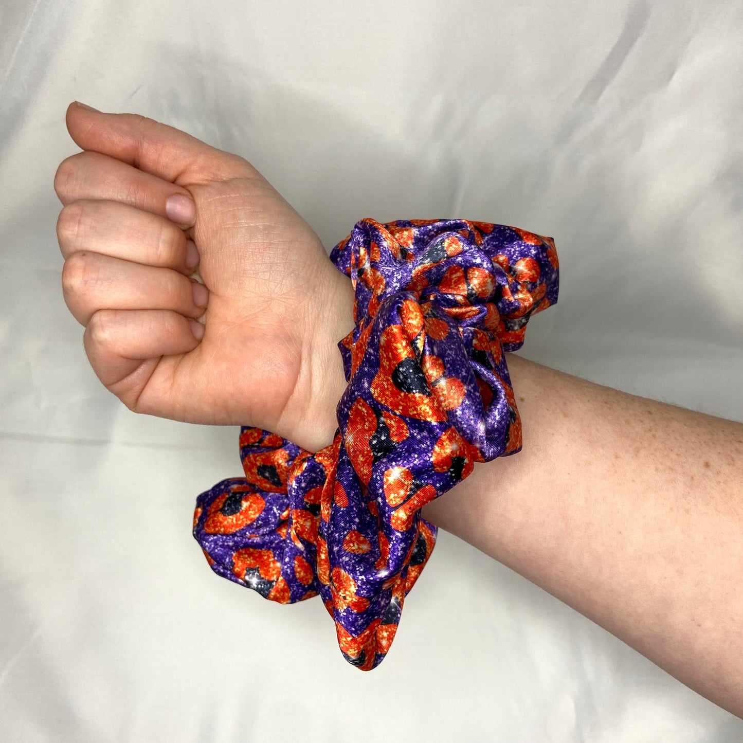 Leopard Lacrosse JUMBO Scrunchie