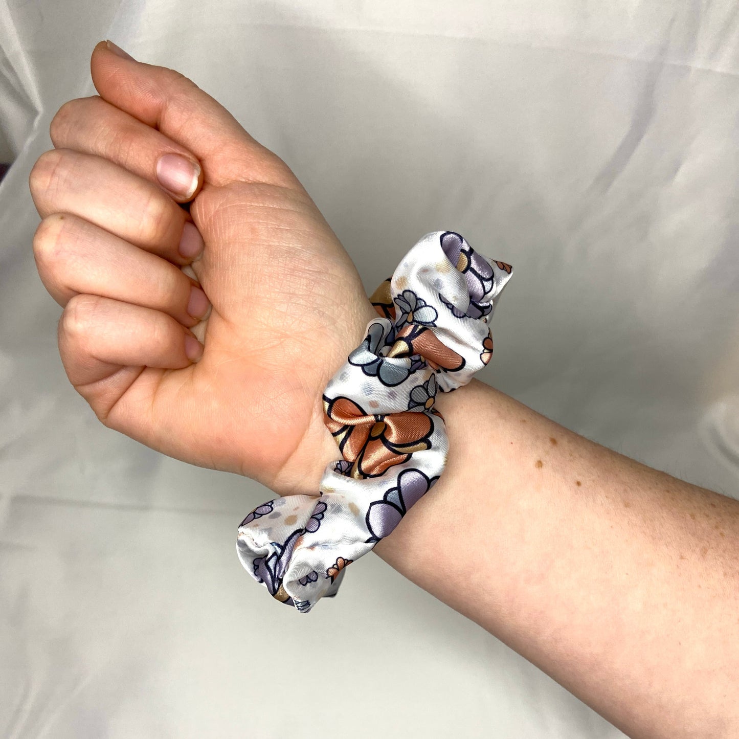 Groovy Flowers Standard Scrunchie