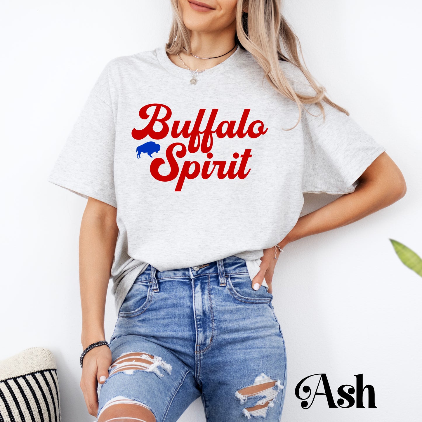 Short Sleeve Buffalo Spirit Logo Tee