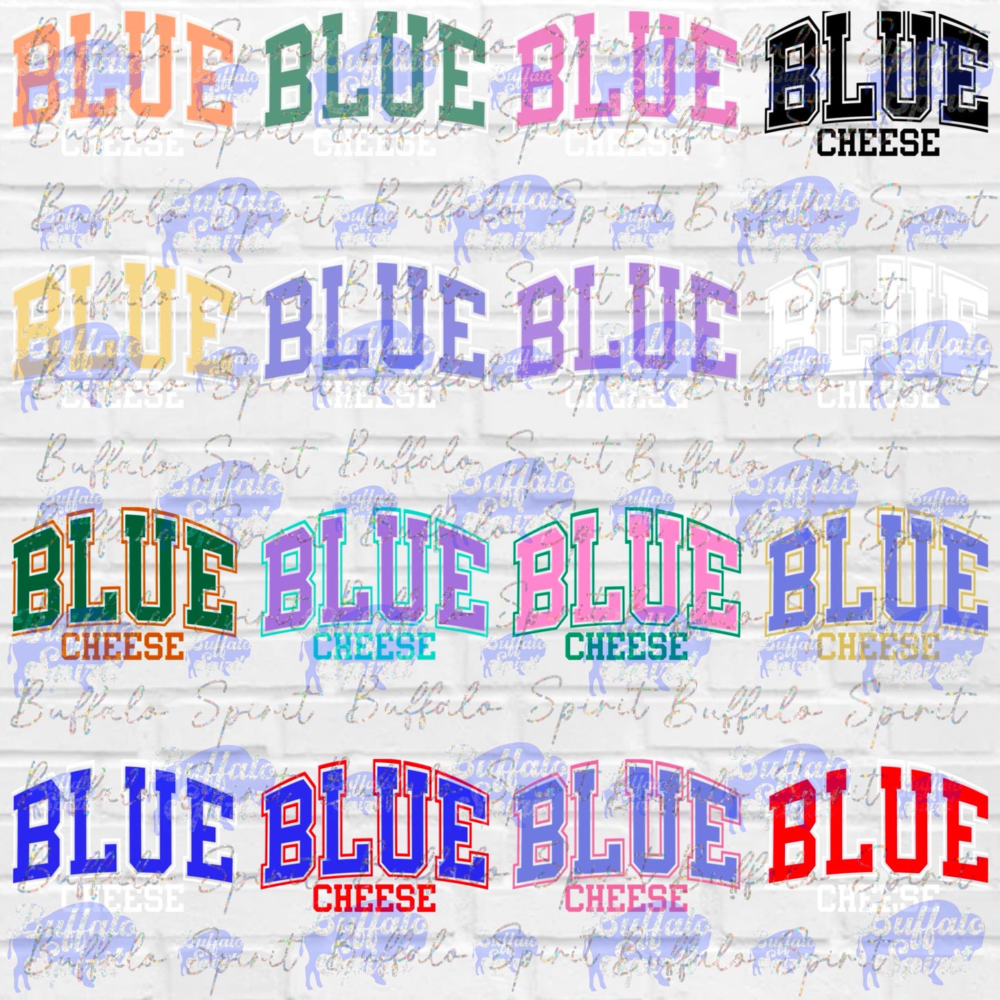 Blue Cheese Varsity Bundle *Digital Product* - Blue Cheese PNG, Blue Cheese Varsity PNG