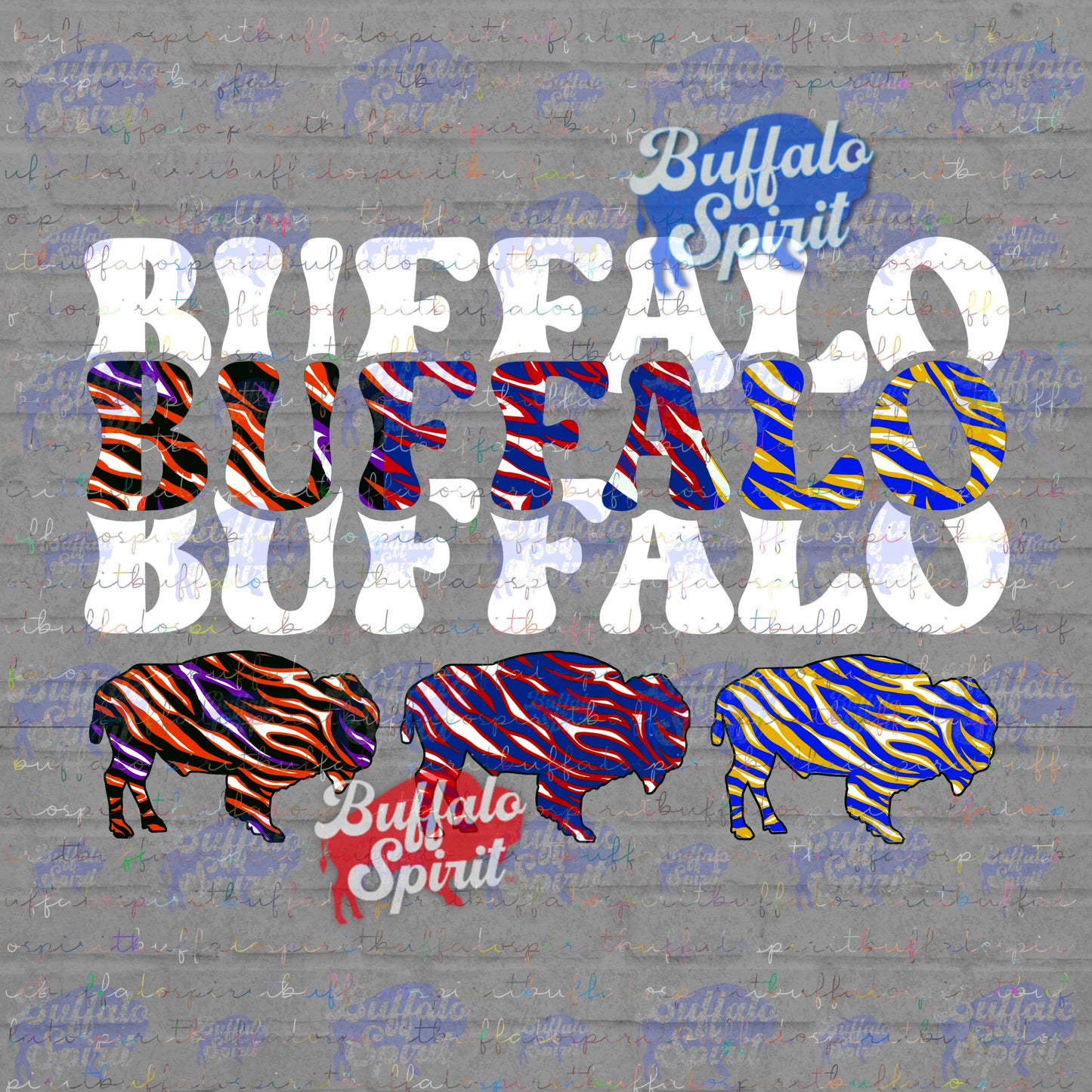 Triple Buffalo *ALL TEAMS* Shirt