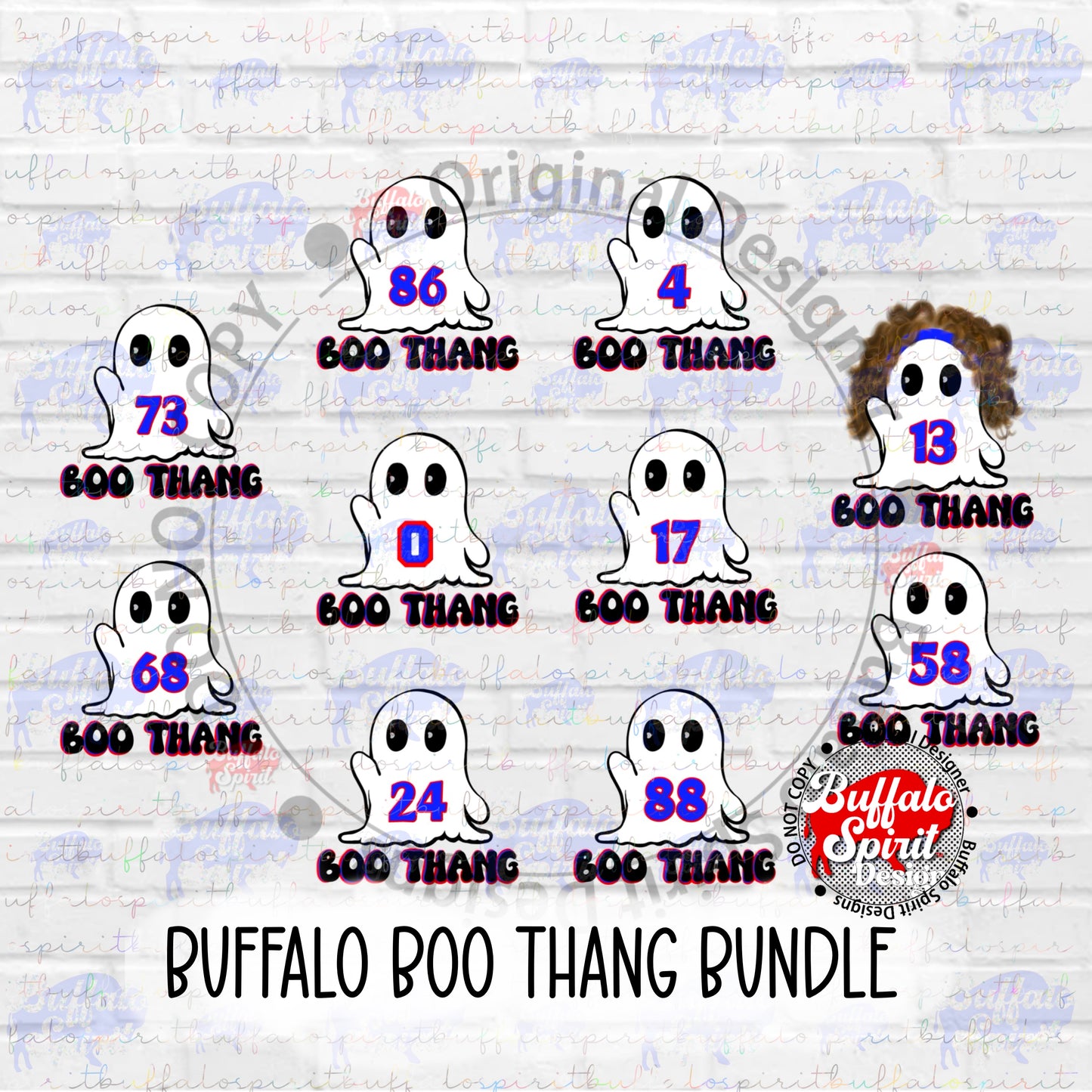Buffalo Boo Thang Ghost Bundle *Digital Product*
