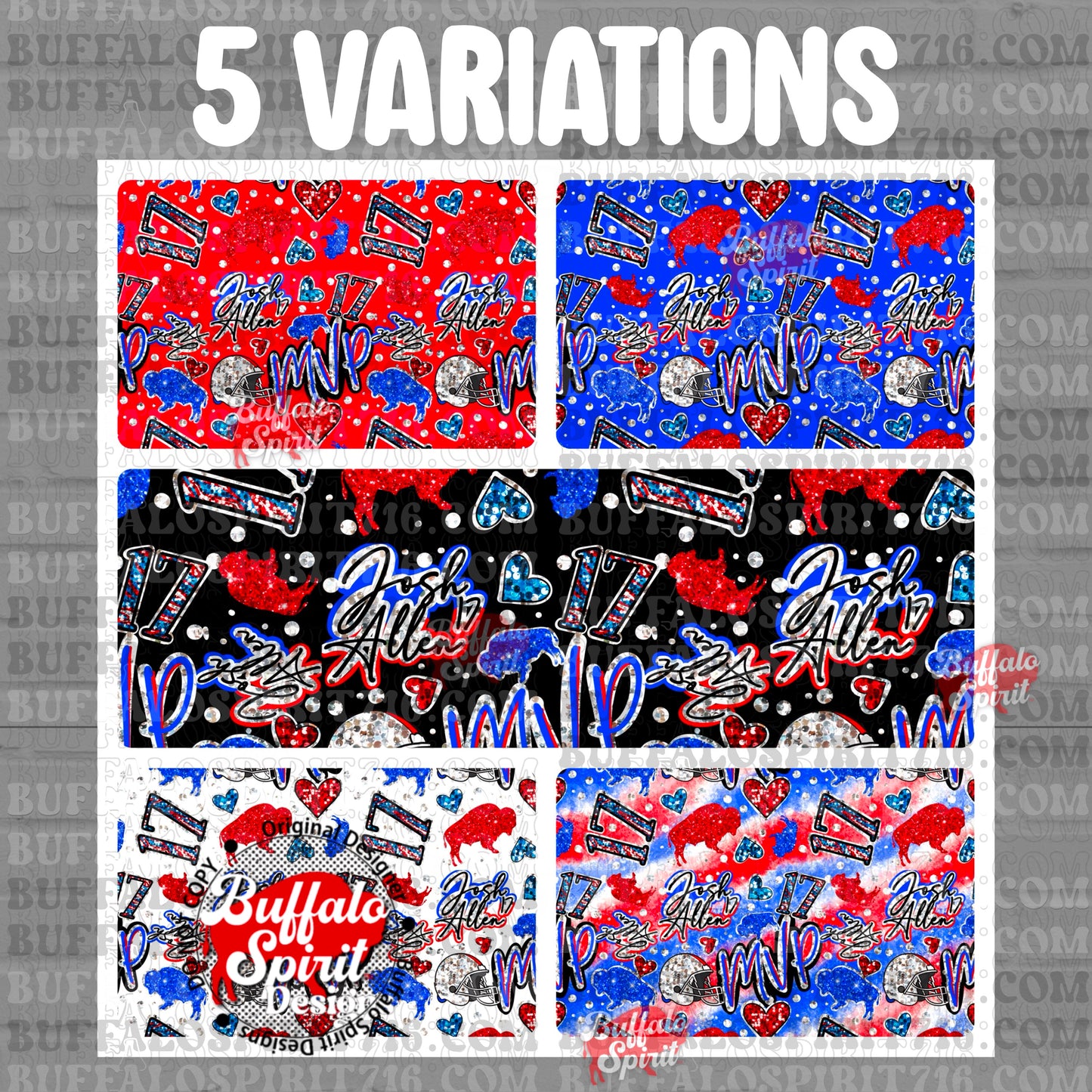 MVP Glitter Seamless Pattern *Digital Product*