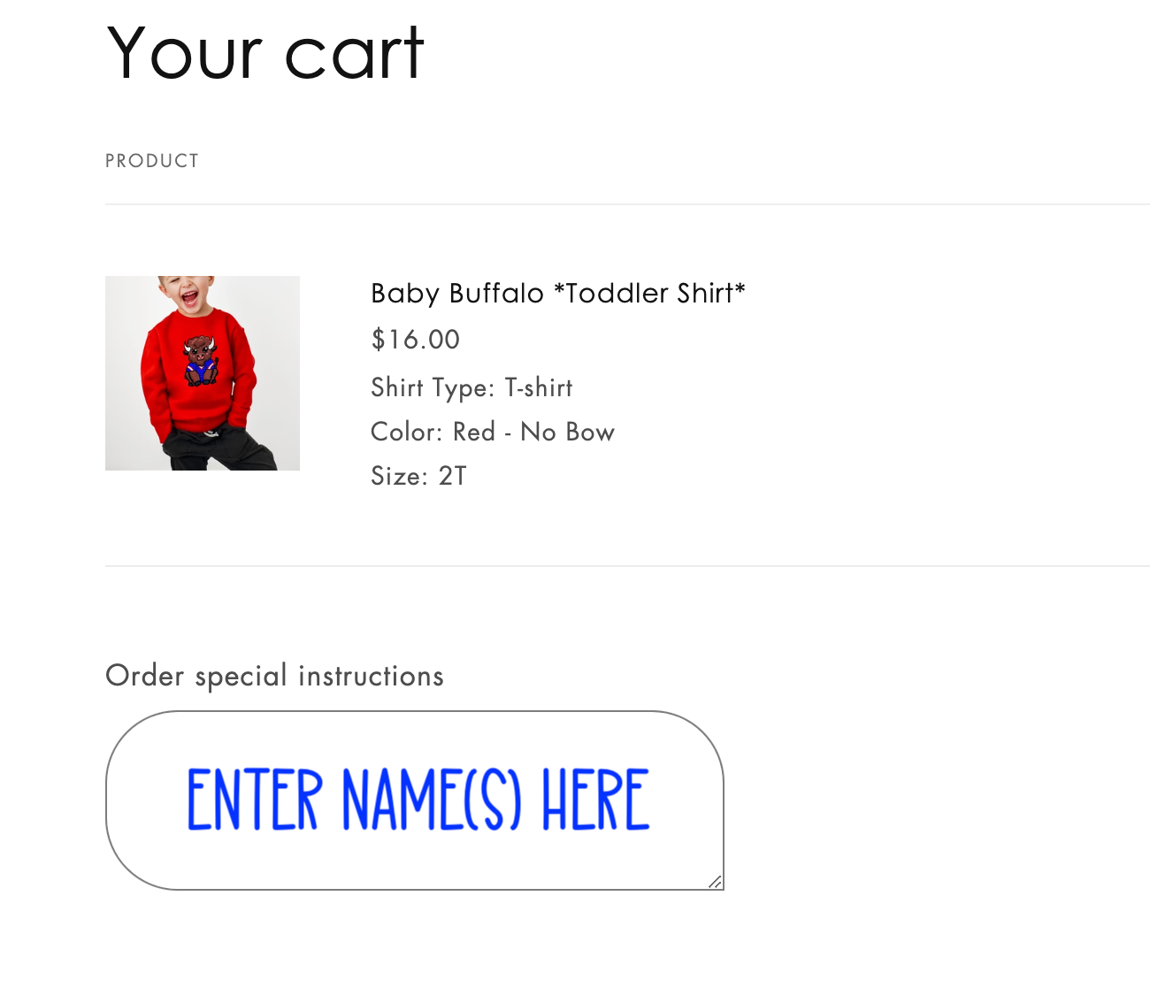 CUSTOM Baby Buffalo Lacrosse Colors