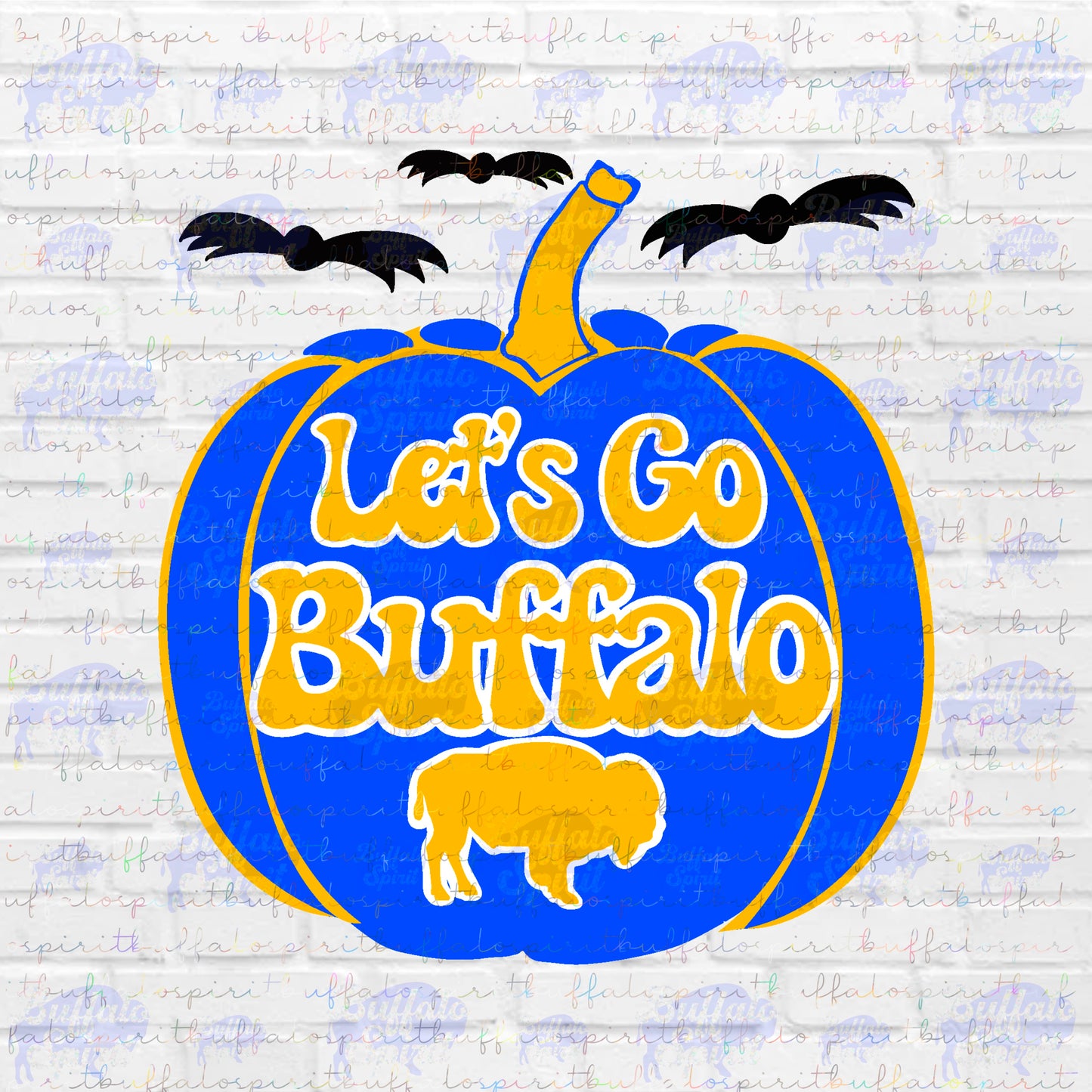 Let's Go Buffalo Pumpkins Bundle *Digital Product*