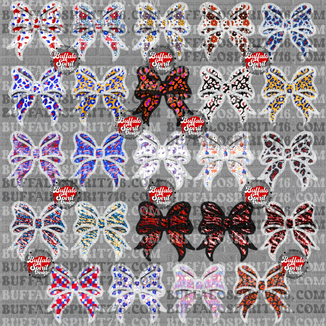 Buffalo Spirit Side Slit Bows Bundle *Digital Product*