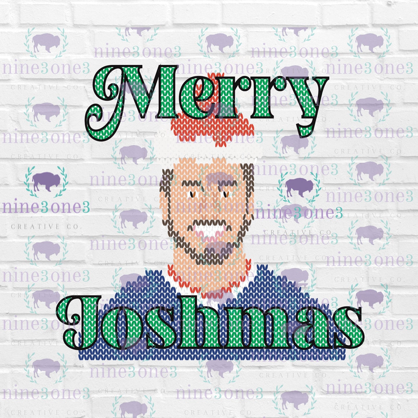 Josh Allen Faux Knit Sweater