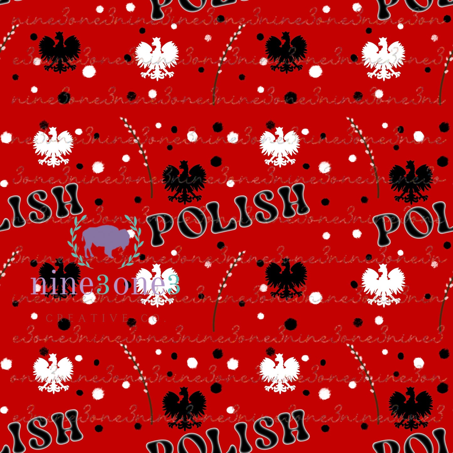 Dyngus Day Seamless Pattern Bundle