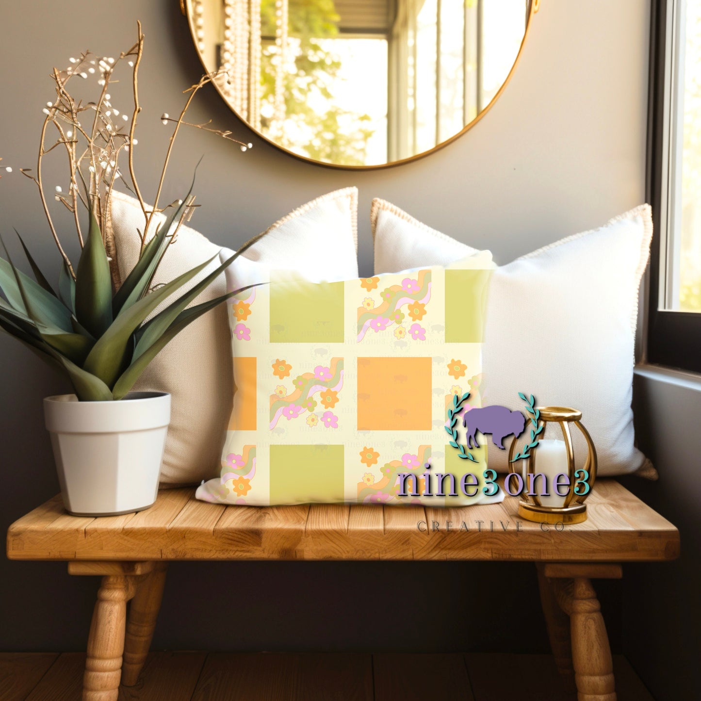 Groovy Retro Seamless Pattern