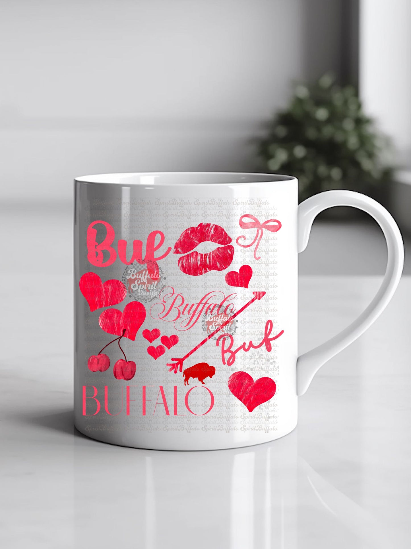 Buffalo Valentine Collage *Digital Product*