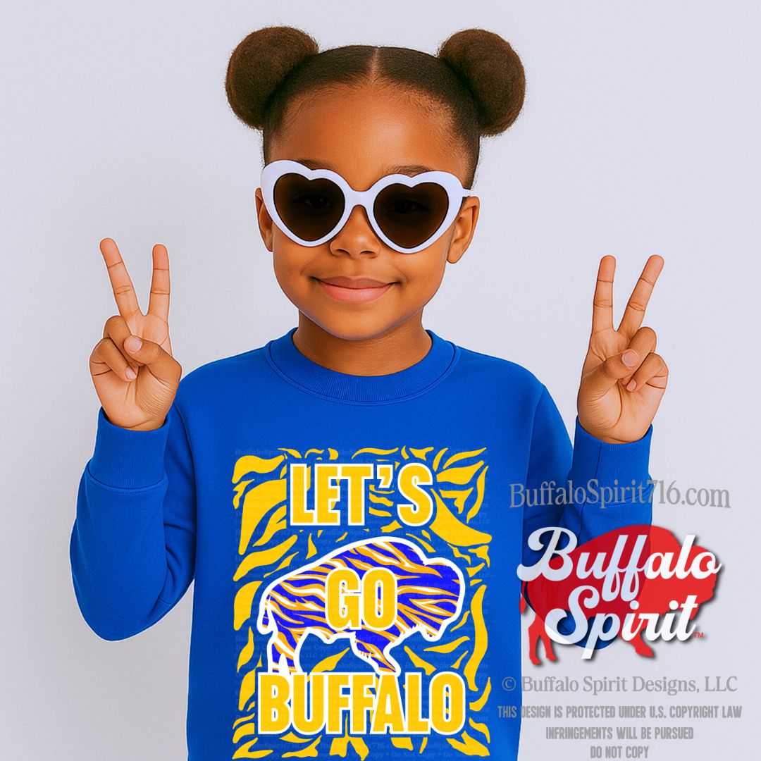 Let’s Go Buffalo | Buffalo Hockey Kids Shirt