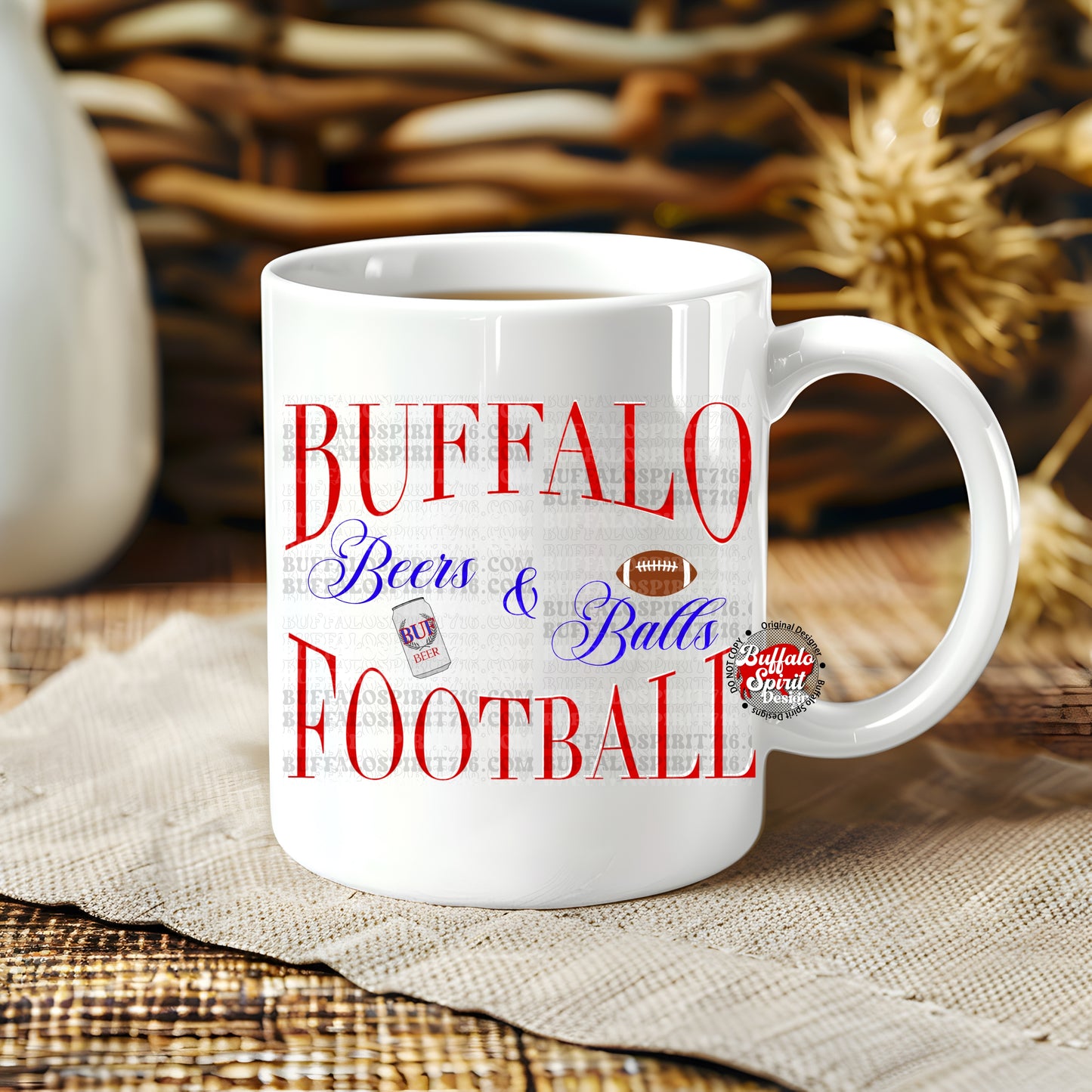 Buffalo Football Beers and Balls *Digital Product*