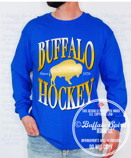 Buffalo Hockey Since 1970  | Buffalo Hockey Shirt