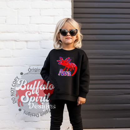 CUSTOM Buffalo Axolotl Shirt