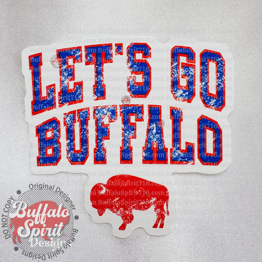 Let's Go Buffalo Sticker
