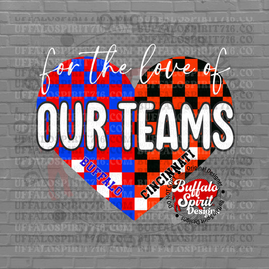 For the Love of Our Teams HEART FOOTBALL Bundle *DIGITAL PRODUCT*