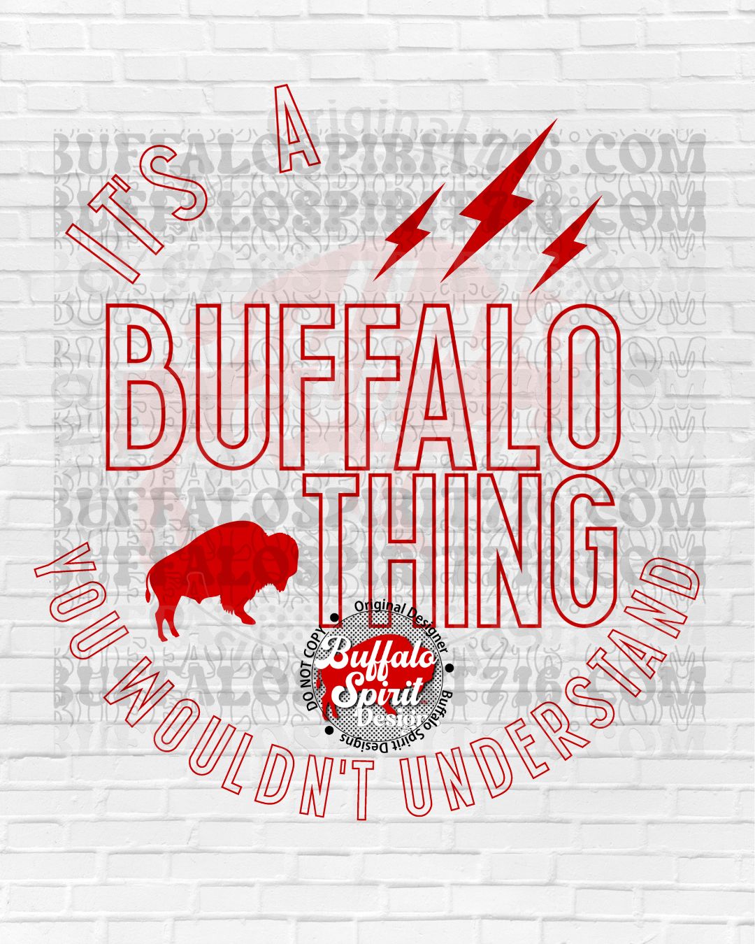 It's A Buffalo Thing *Digital Product*
