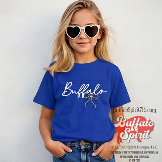 Buffalo Bow | Buffalo Hockey Kids Shirt
