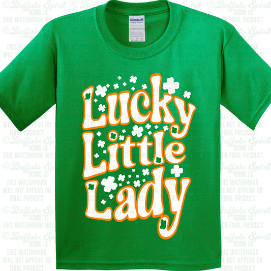 Lucky Little Lady T-Shirt Adults & Kids
