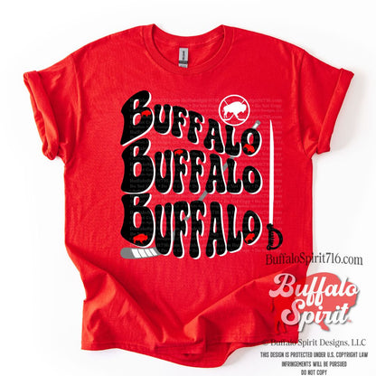 Buffalo Buffalo Buffalo | Buffalo Hockey Kids Shirt