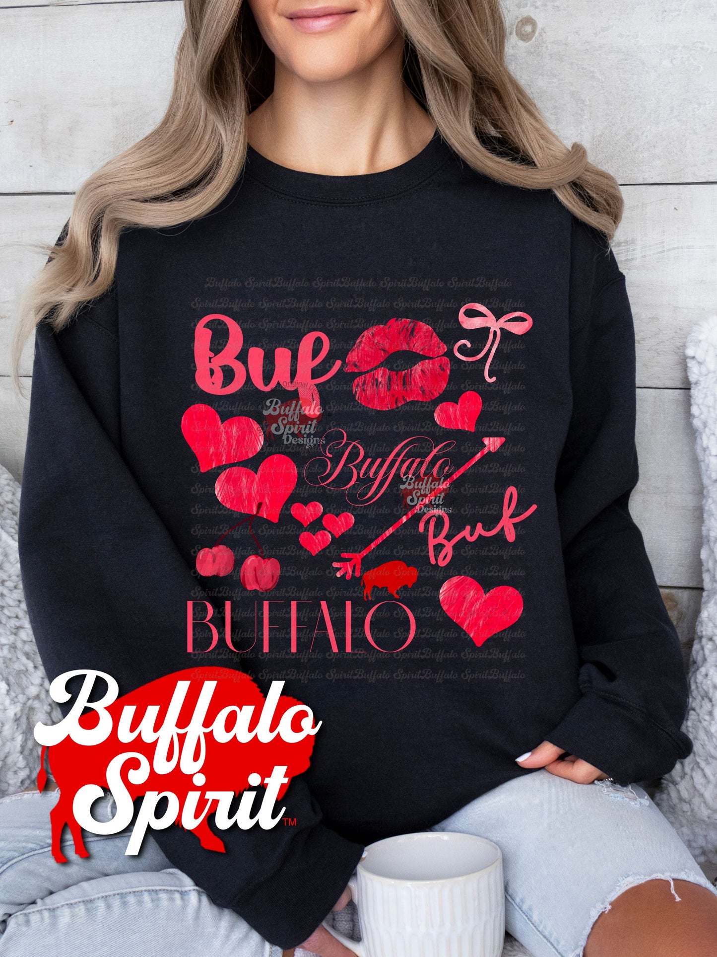 Buffalo Valentine Collage *Digital Product*