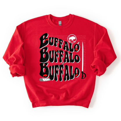Buffalo Buffalo Buffalo | Buffalo Hockey Kids Shirt