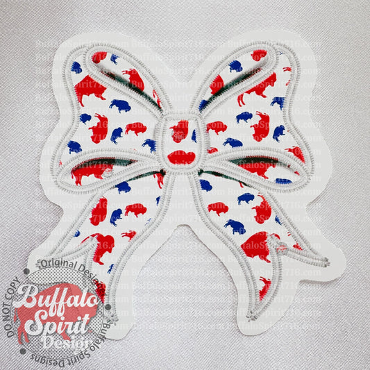 Buffalo Bow Sticker